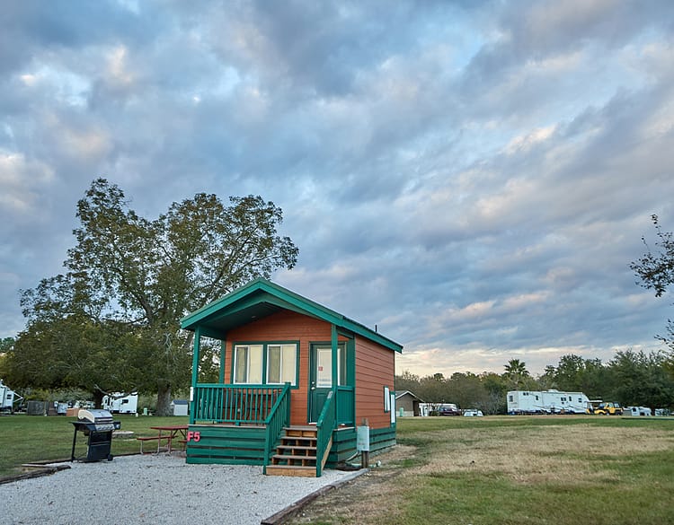 Lake Conroe RV & Camping Resort cabin