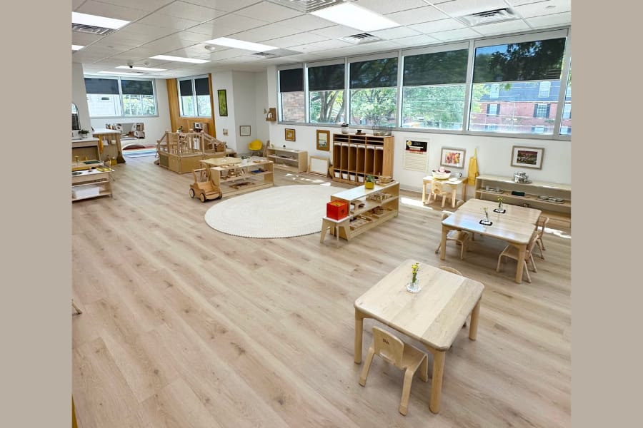 Classroom of full-time preschool in Houston