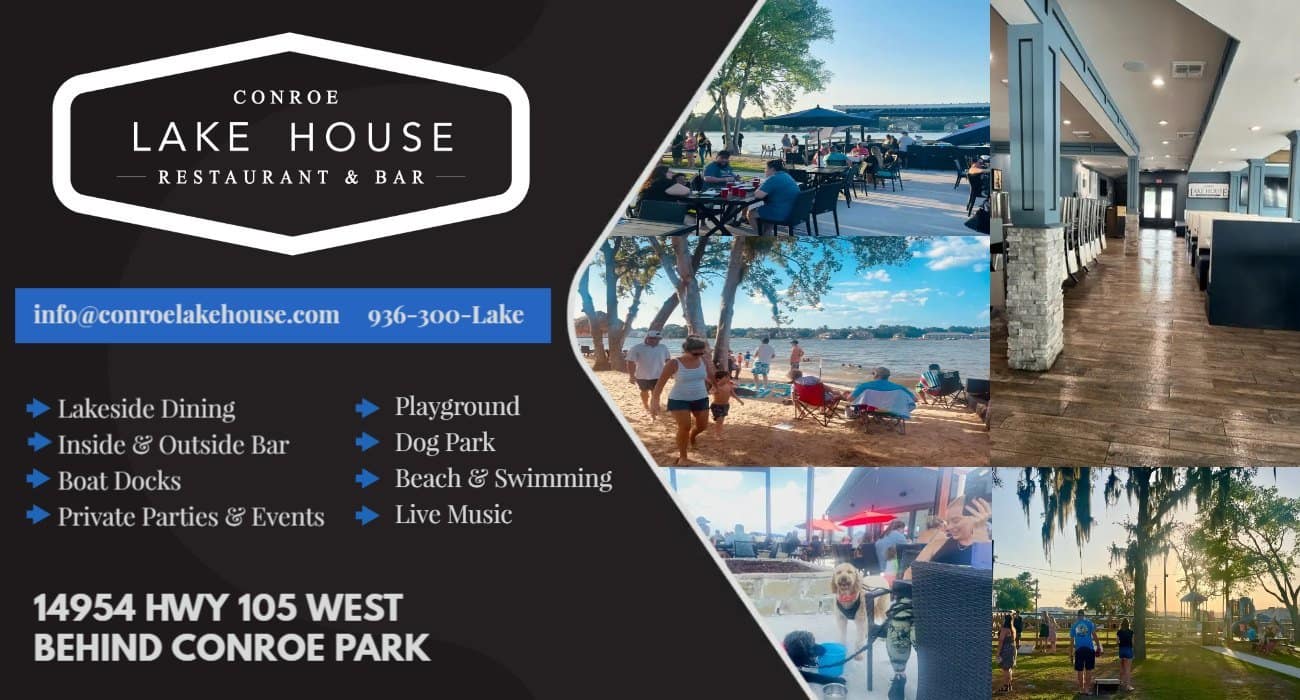 Conroe Lake House amenities