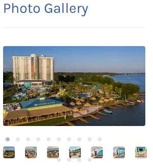 Ten photo gallery slider for Presenting Level