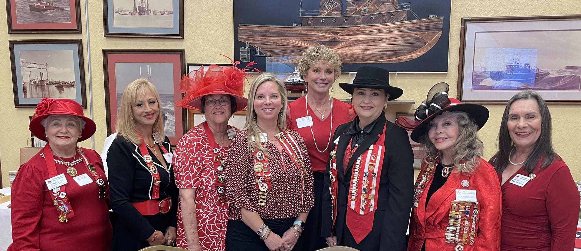 REBEL JOAN OF ARC CHAPTER HIGHEST ATTENDANCE AT DISTRICT 111 MEETING, PORT ARTHUR, TEXAS!
