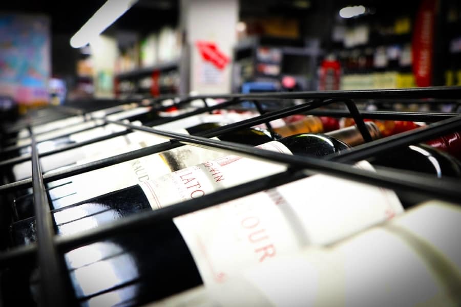 Spec's wine selection