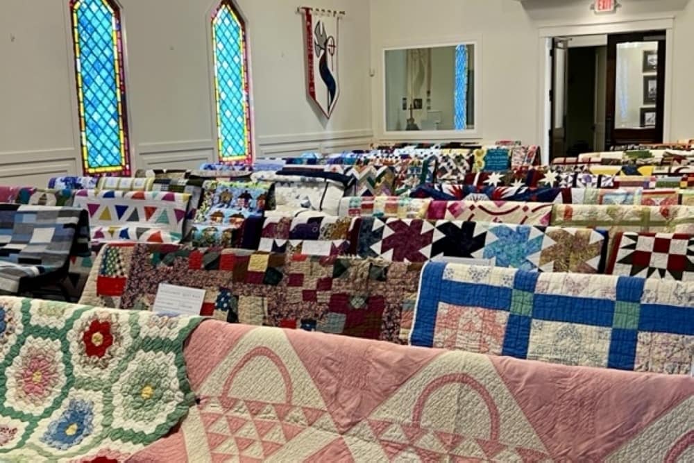 Old Methodist Church is partnering with the MontgomeryQuilt Walk to provide a display of dozens of quilts in Montgomery. (Courtesy city of Montgomery)