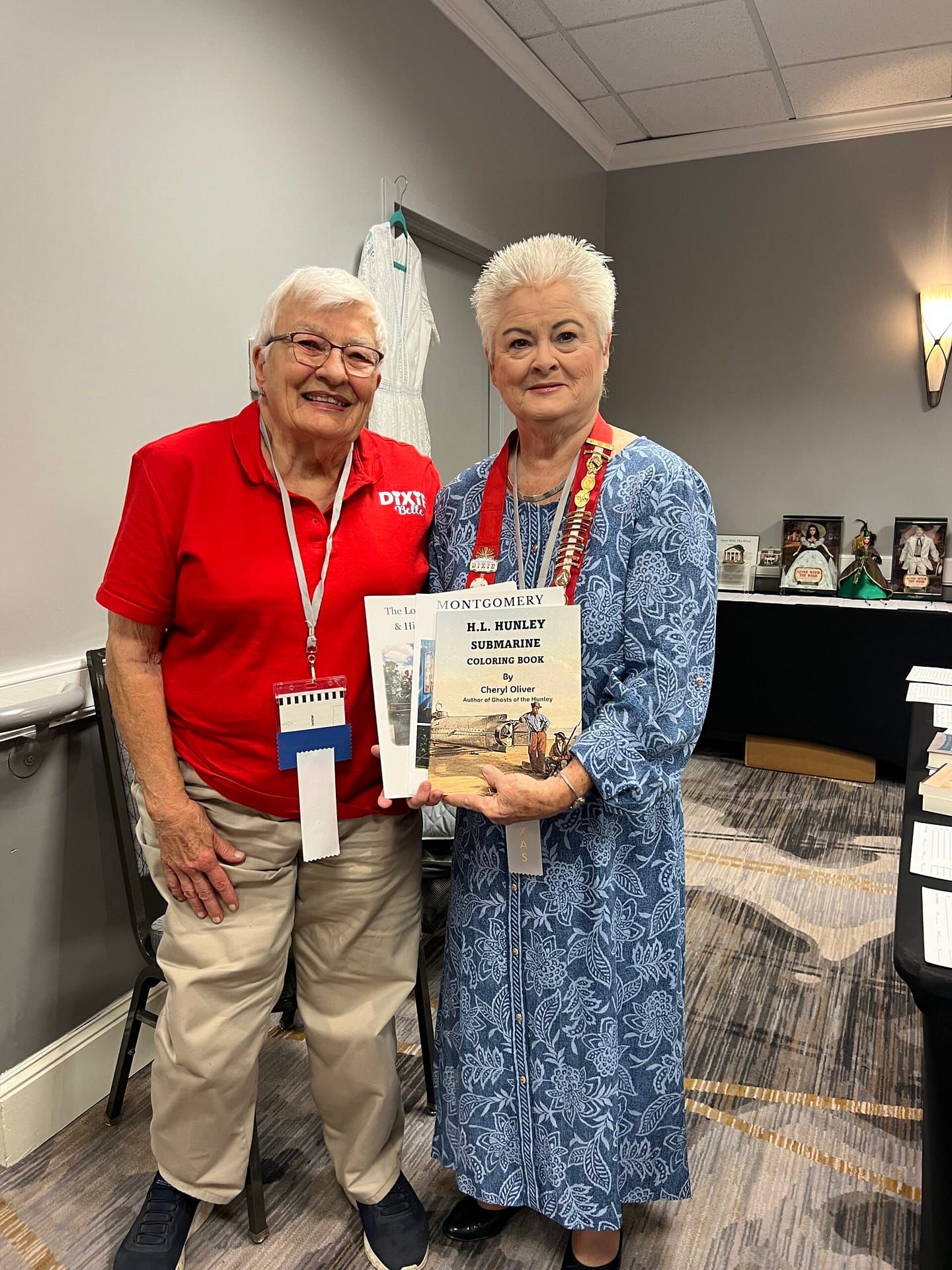 Stubbs Chapter gives activity books to the Children of the Confederacy