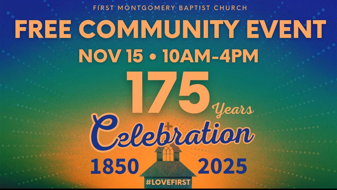 First Montgomery Baptist Church Celebrates 175 Years of Faith and Community