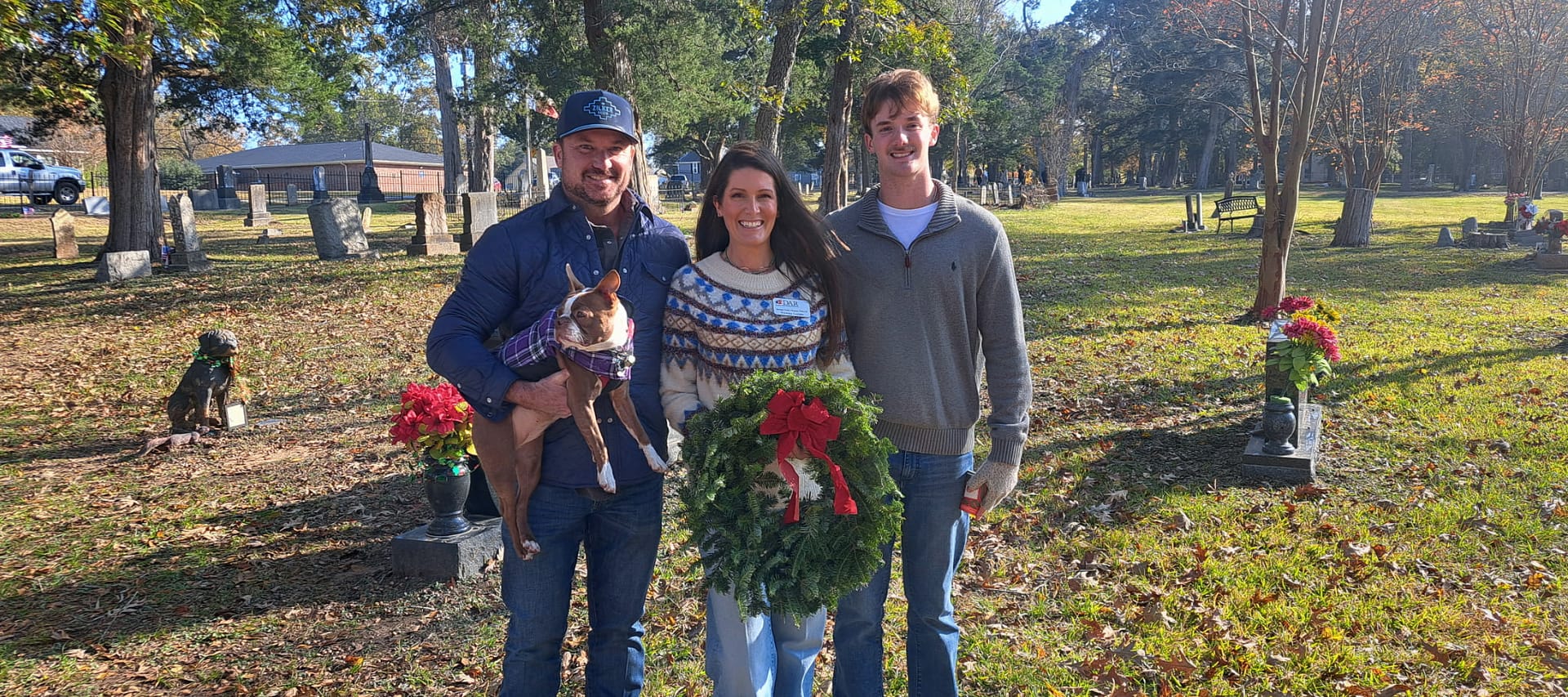 Honoring our Veterans at the New Montgomery Cemetery