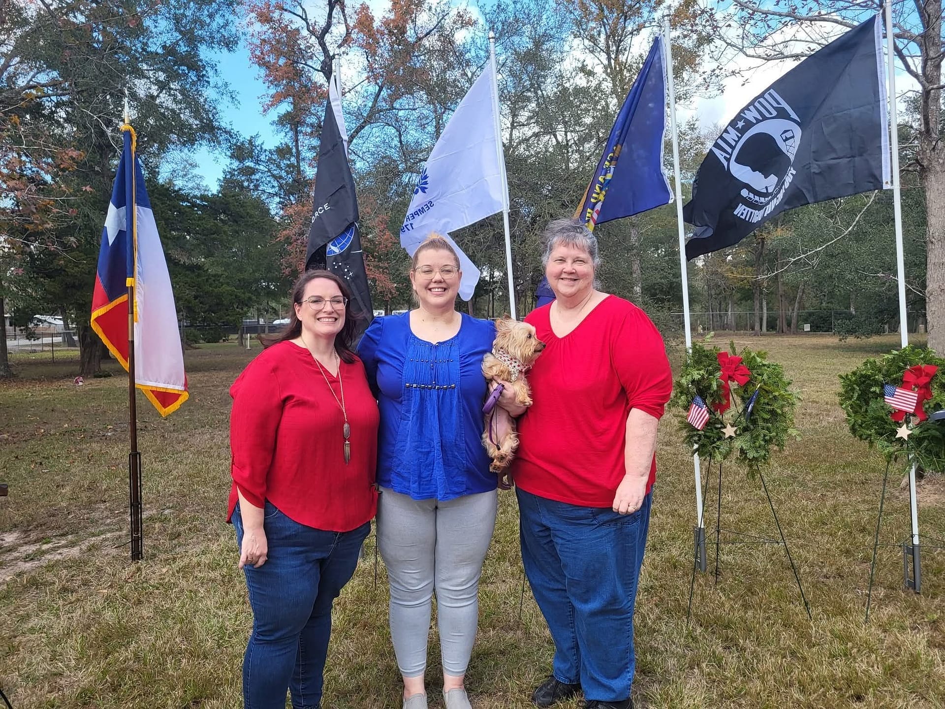 Stubbs Chapter Members attend Wreaths Across America