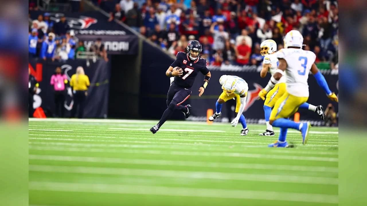 The Houston Texans in the Post Season Beating the LA Charger 20-16