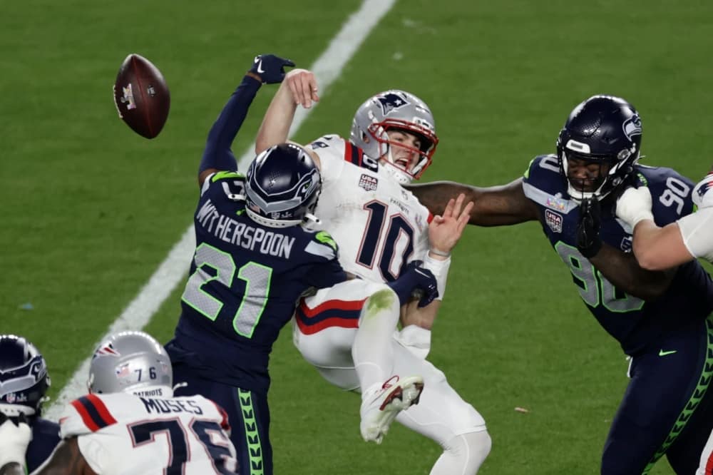 Super Bowl Champions Seattle Seahawks Win a Defensive Battle Beating the New England Patriots 29-10