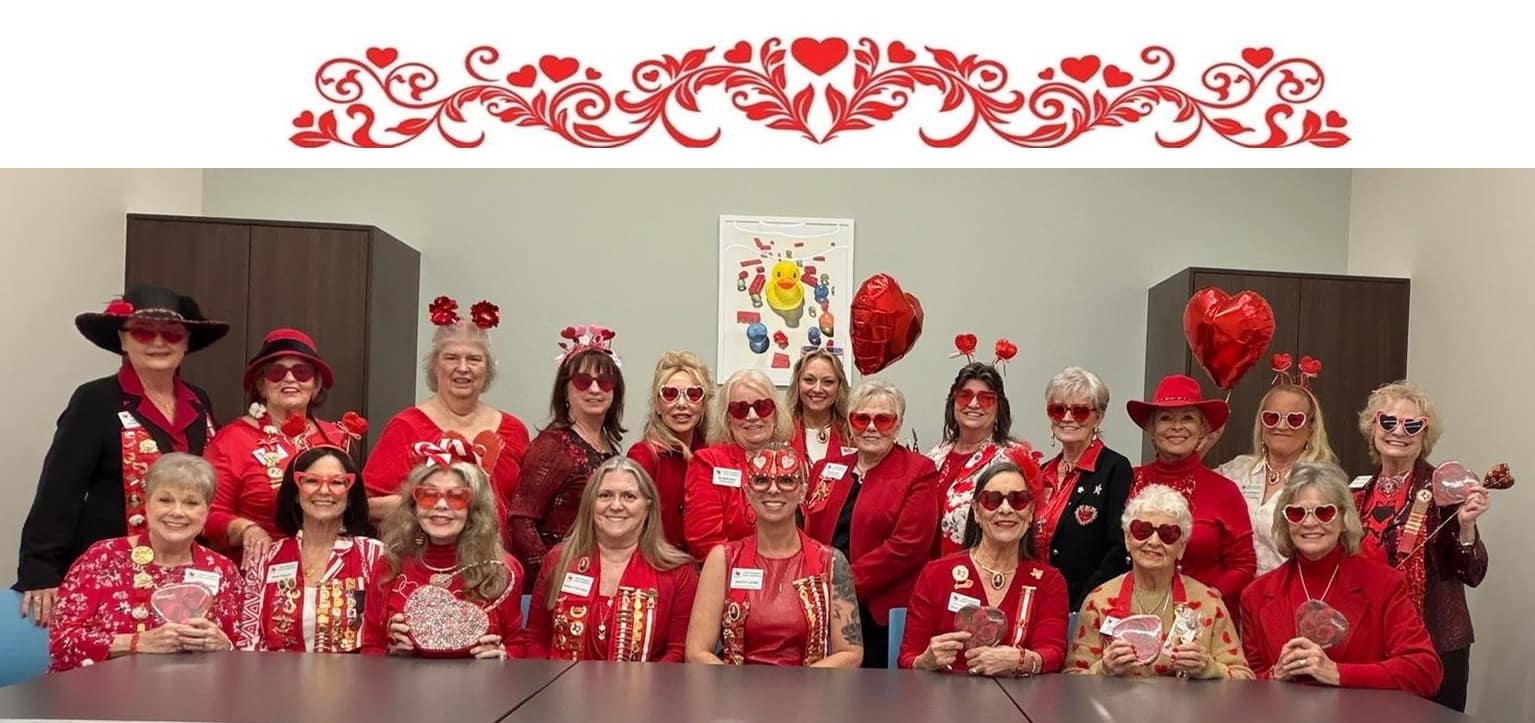 RJOA CELEBRATES VALENTINES AND EACH OTHER AT FEBRUARY MEETING!