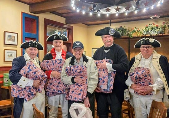 Sons of the American Revolution Freedom Chapter Veterans Honored
