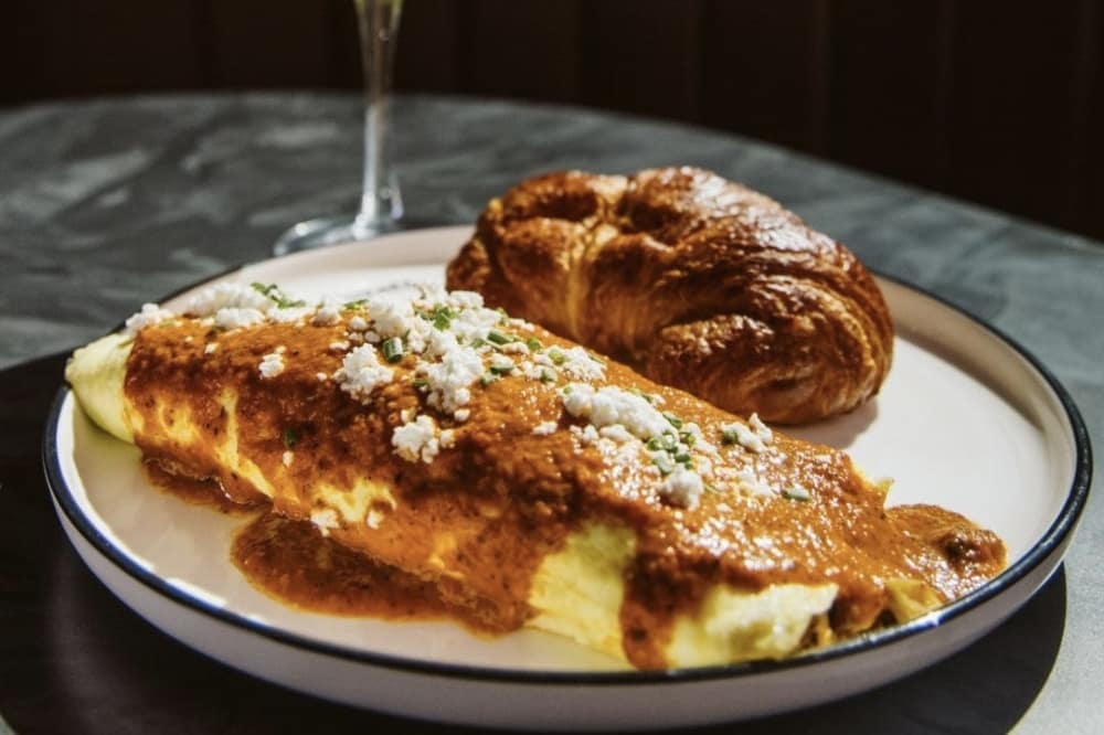 Petite Suzette offers a variety of omelettes served with toast and potatoes or a croissant for an additional charge. (Courtesy Petite Suzette)