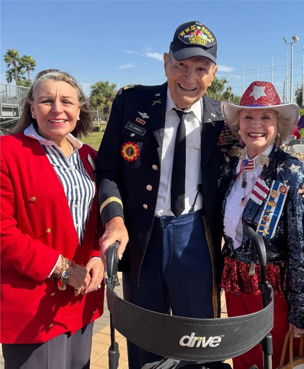 RJOA CALDWELL AND RJOA COLLINGS TRAVEL TO McALLEN,  FOR RE-DEDICATION OF VETERANS WAR MEMORIAL OF TEXAS!