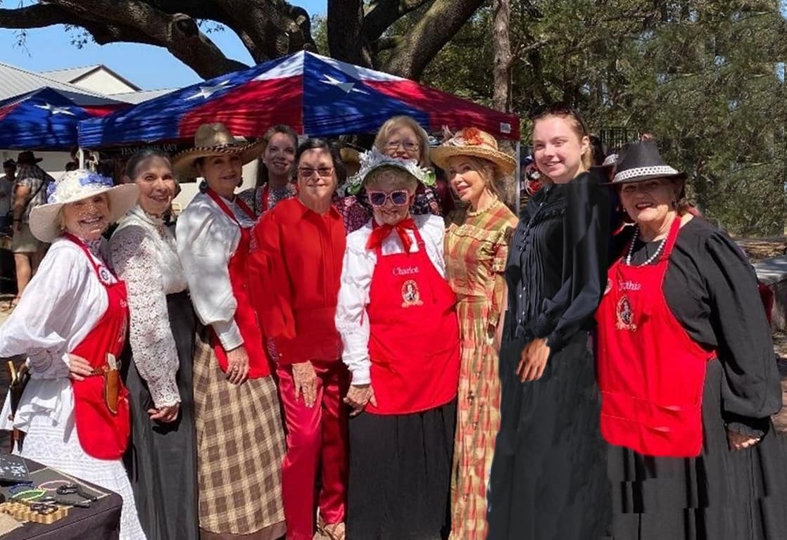 REBEL JOAN OF ARC PARTICIPATES AT WASHINGTON ON THE BRAZOS CELEBRATION 190TH ANNIV. OF TEXAS INDEPENDENCE!
