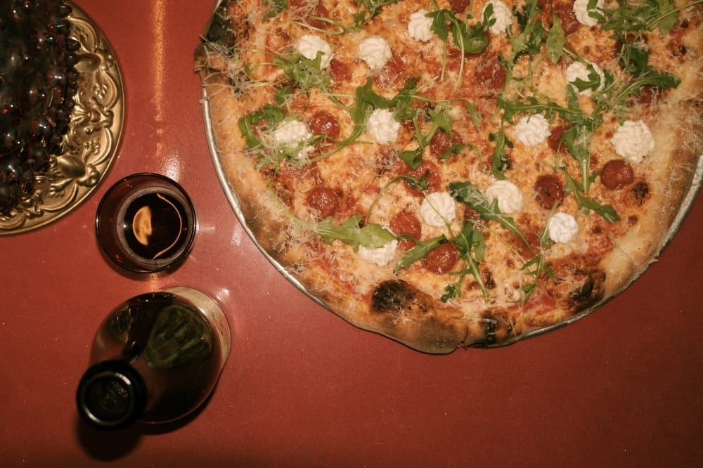 The newly opened pizza and wine shop is located on Airline Drive, near Cavalcade Street. (Courtesy Shredders)