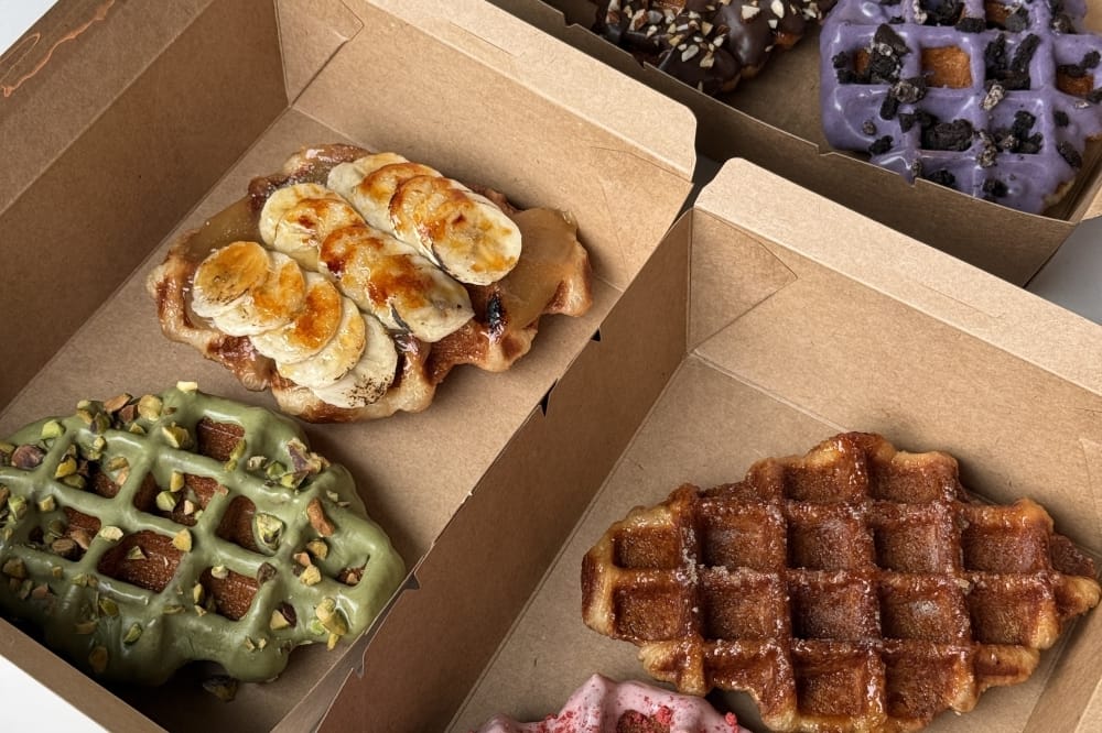 Di Di Coffee will sell croffles, a croissant-waffle hybrid. (Courtesy Di DI Coffee)