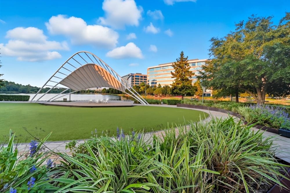 The Woodlands greenery
