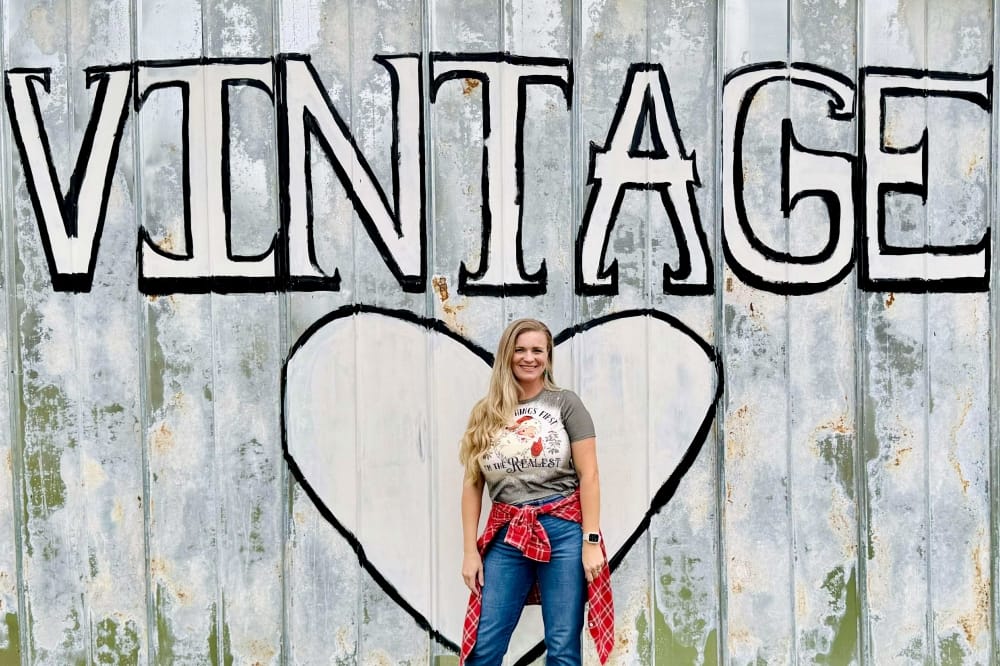 Christi O'Farrell founded J&CO Vintage Market. (CourtesyJ&CO Vintage Market)