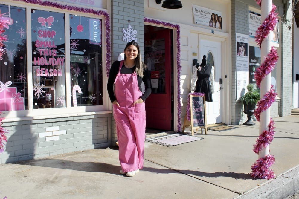 A year ago, Darian Ortiz opened her own boutique, The Rowdy Chick. (Jovanna Aguilar/Community Impact)