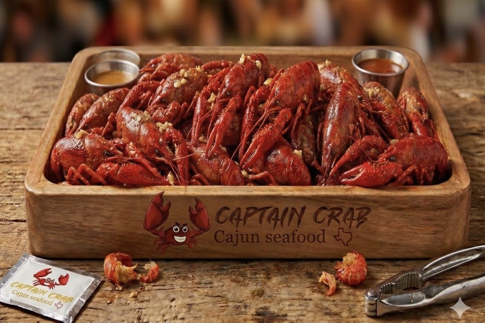 Captain Crab Cajun Seafood held its soft opening May 17, officials said. (Courtesy Captain Crab Cajun Seafood)