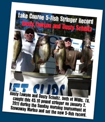 heaviest 5 fish stringer catch