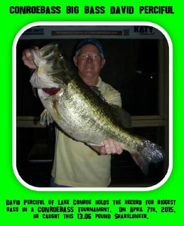 biggest conroebass tournament catch