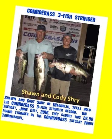 heaviest 3 fish stringer catch