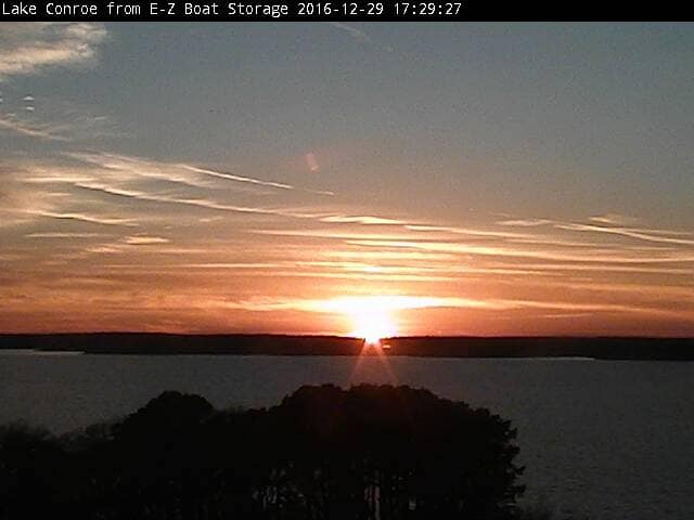 Lake Conroe sunset photo