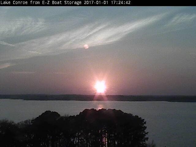 Lake Conroe sunset photo