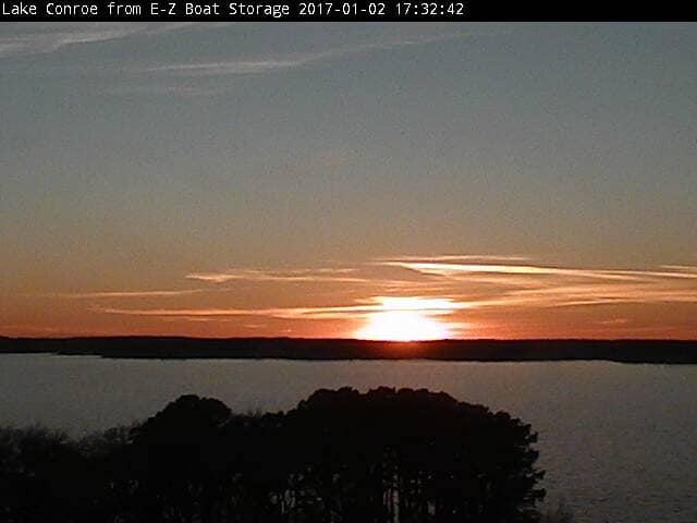 Lake Conroe sunset photo