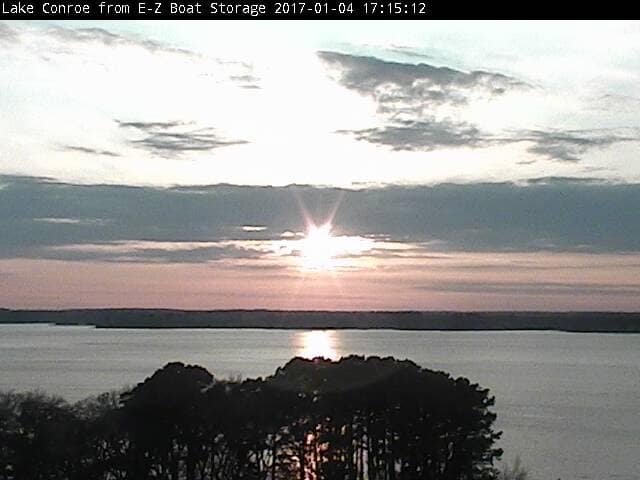 Lake Conroe sunset photo
