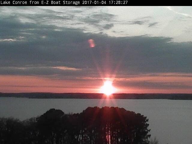Lake Conroe sunset photo