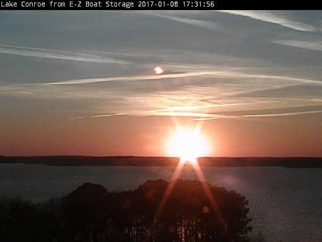 Lake Conroe sunset photo