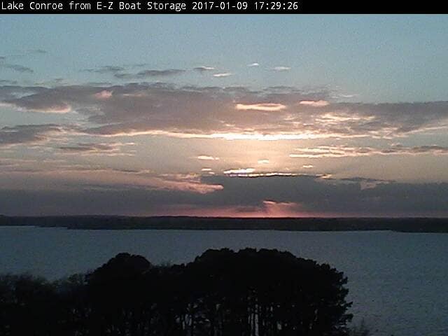 Lake Conroe sunset photo