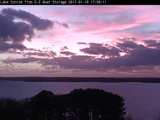 Lake Conroe sunset photo