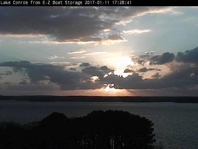Lake Conroe sunset photo
