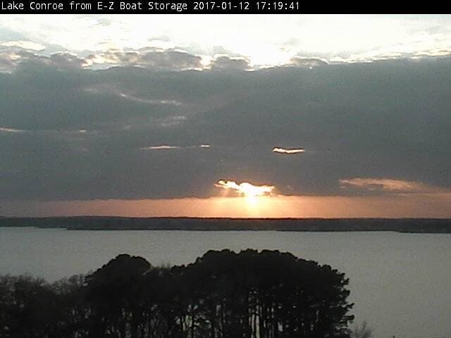 Lake Conroe sunset photo