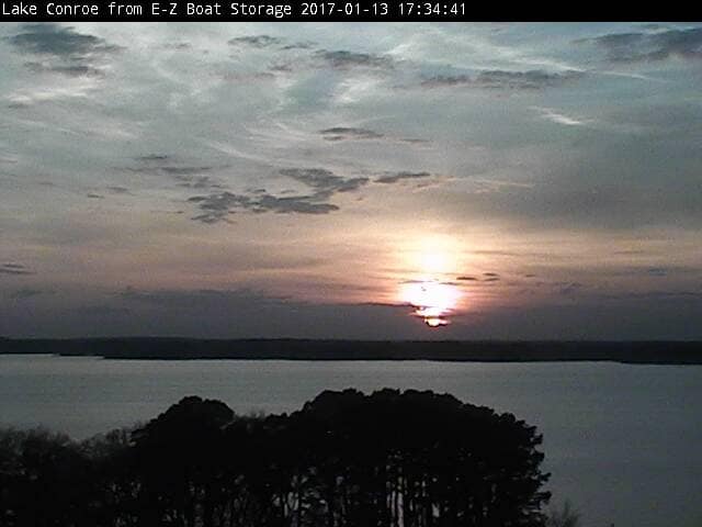 Lake Conroe sunset photo