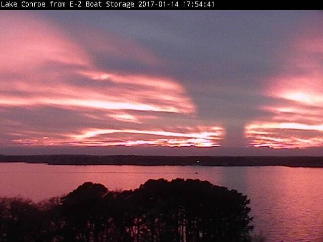 Lake Conroe sunset photo
