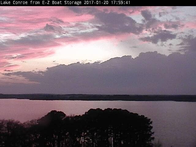 Lake Conroe sunset photo