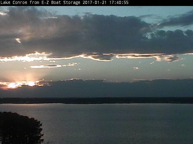 Lake Conroe sunset photo