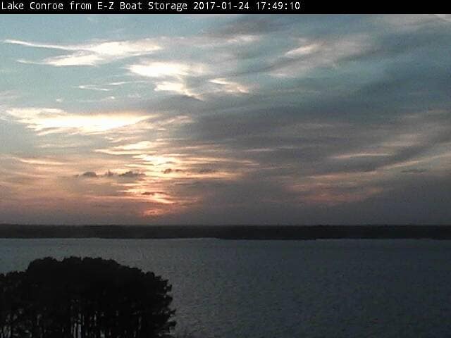 Lake Conroe sunset photo