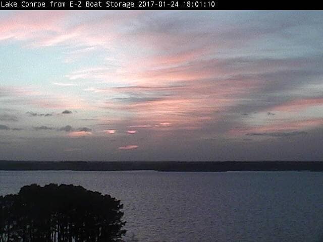Lake Conroe sunset photo
