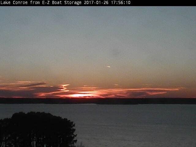 Lake Conroe sunset photo
