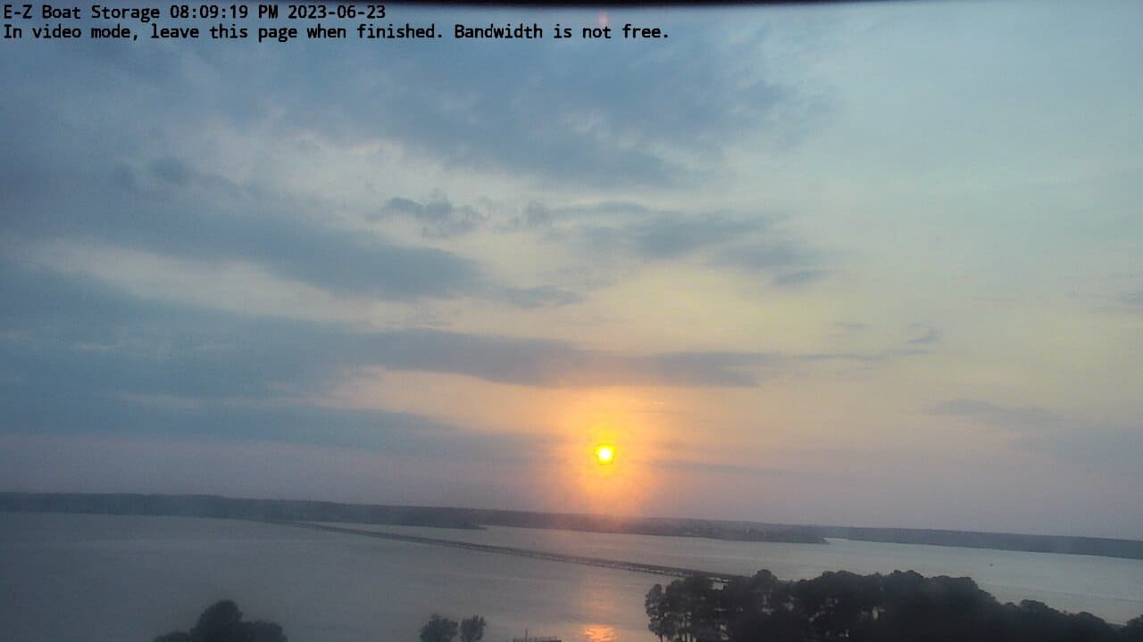 Lake Conroe sunset photo
