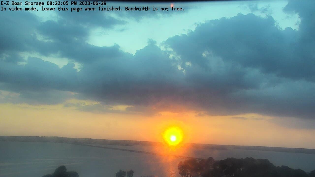 Lake Conroe sunset photo