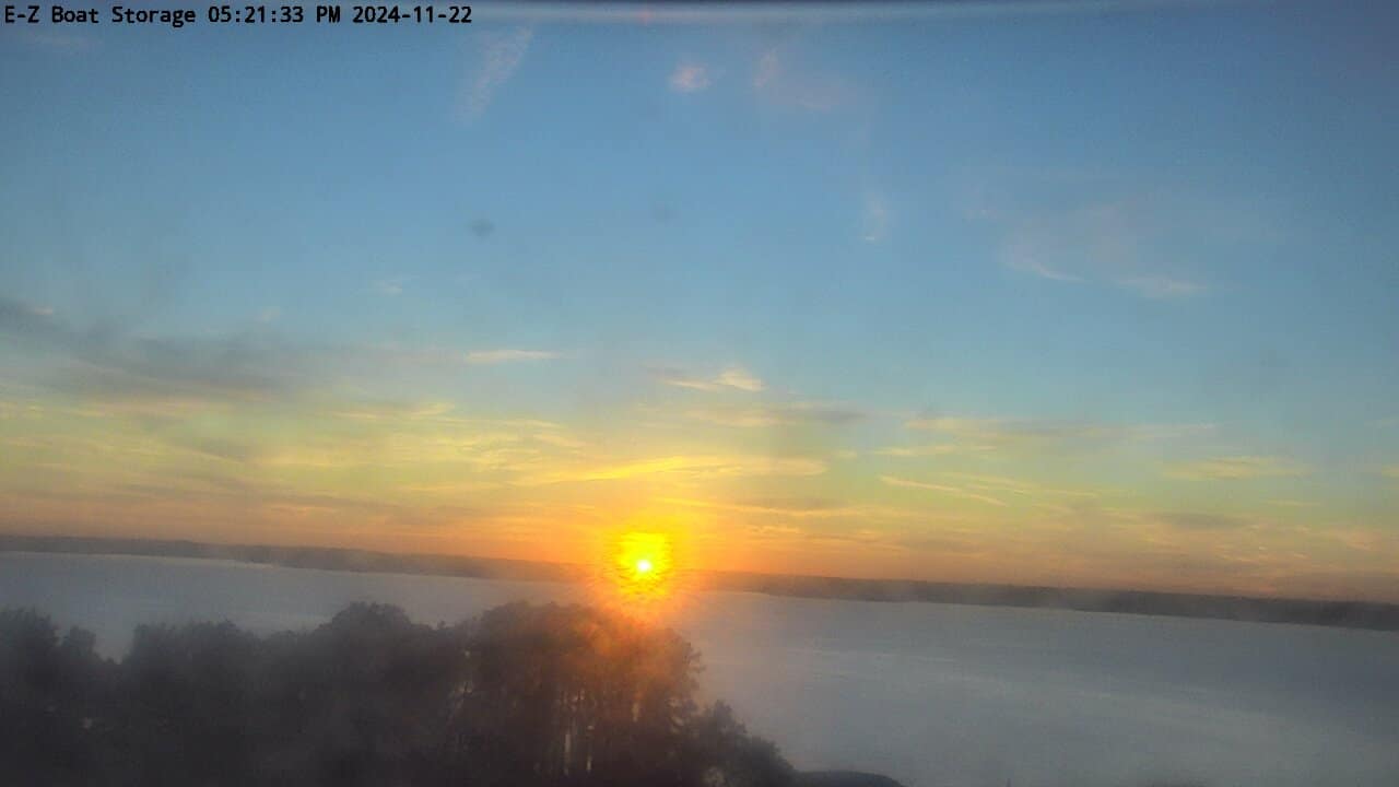 Lake Conroe sunset photo