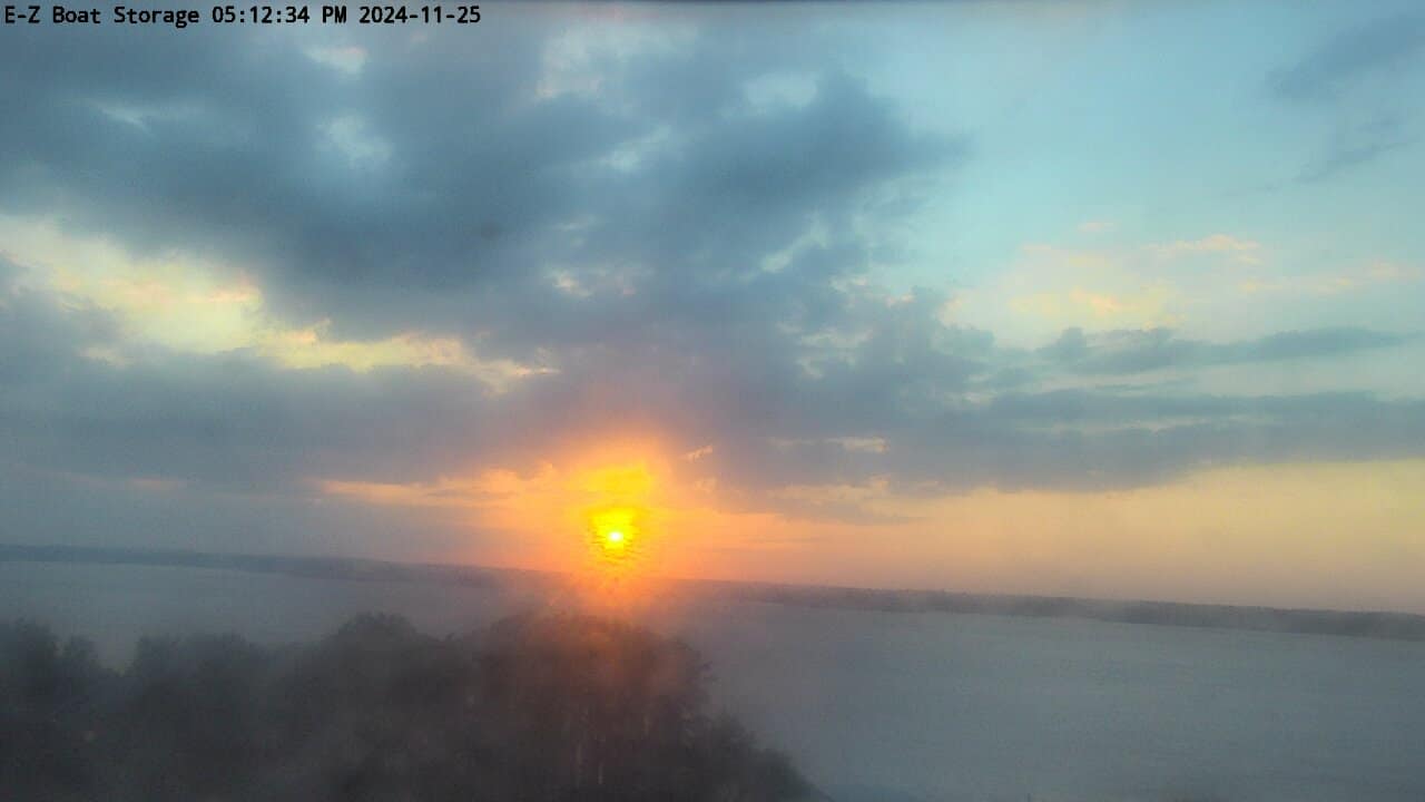 Lake Conroe sunset photo