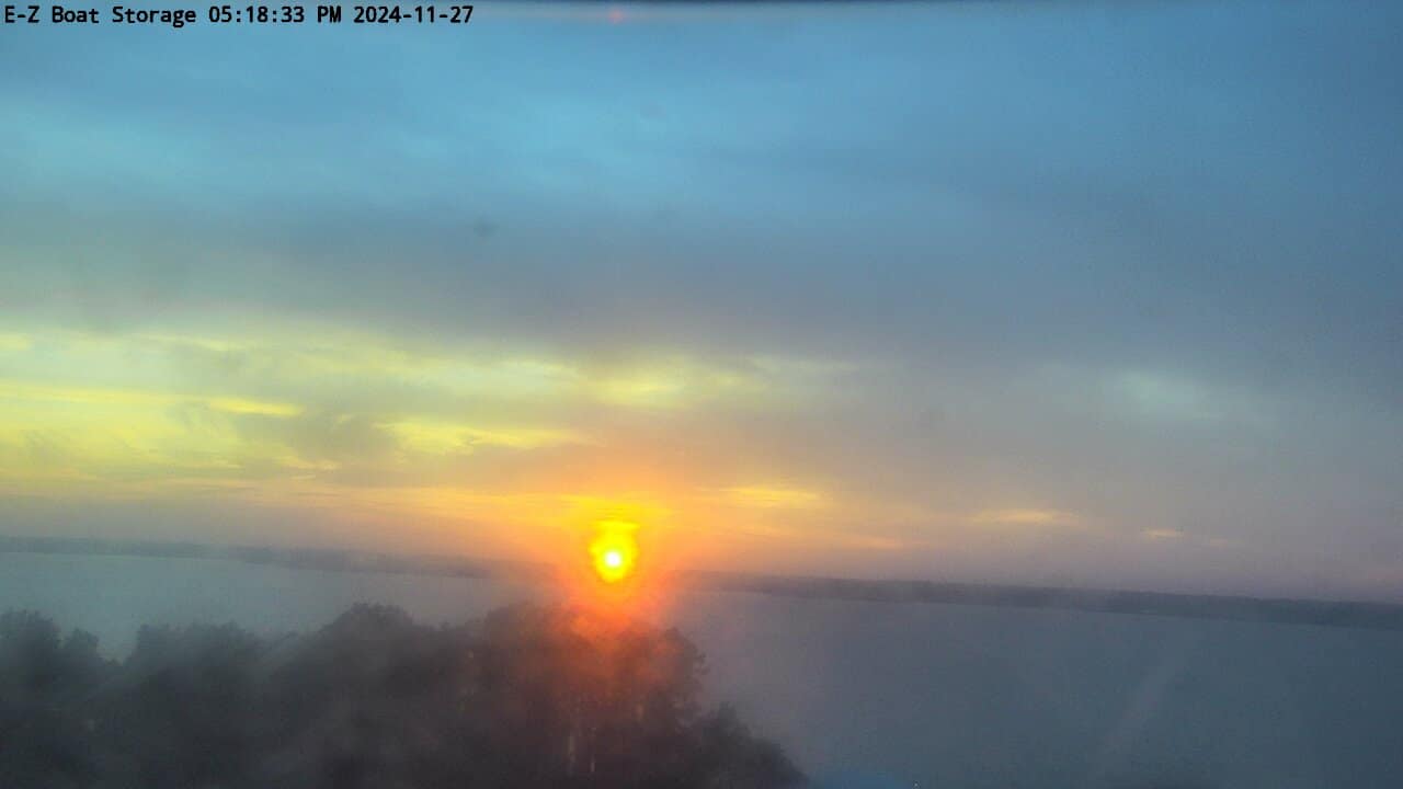 Lake Conroe sunset photo