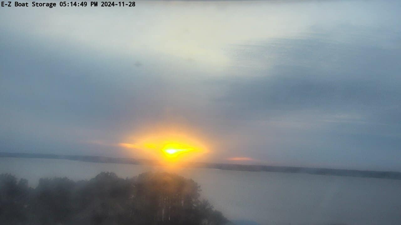 Lake Conroe sunset photo